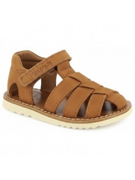 SANDALES CUIR POM D'API...