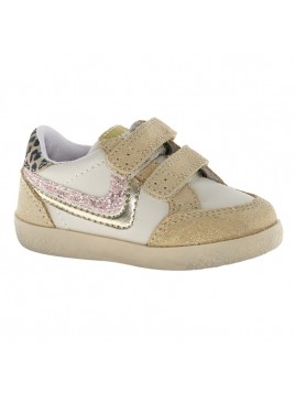 BASKETS BASSES CUIR...