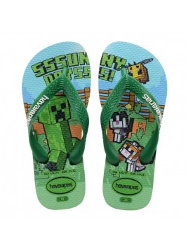 TONGS HAVAIANAS KIDS MINECRAFT