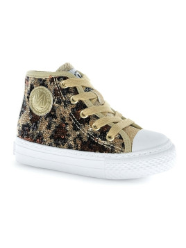 BASKETS MONTANTES LACET ZIP...